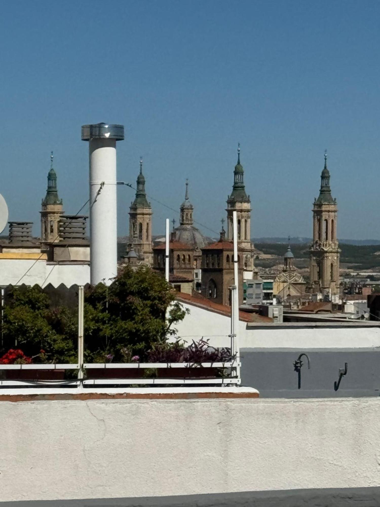 Atico Centro Sol Y Vistas Apartment Zaragoza Exterior photo